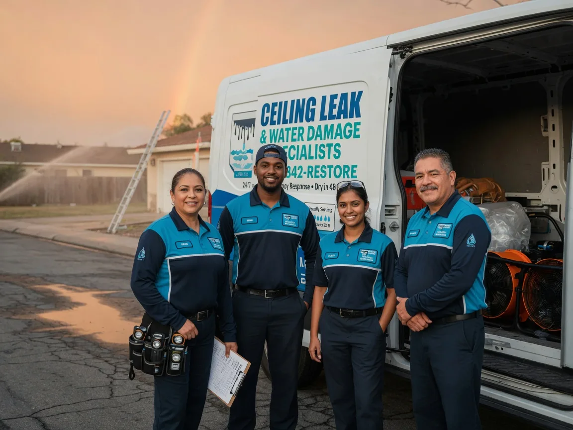 Ceiling Leak Cleanup company in Stella, NC