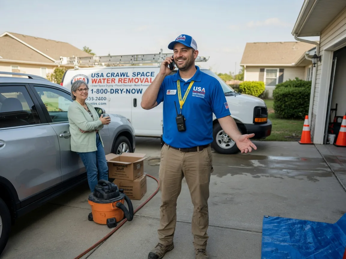 Crawl Space Water Removal Stella, NC FAQs